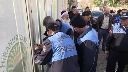 İBB, Hiranur Vakfı binasını mühürledi