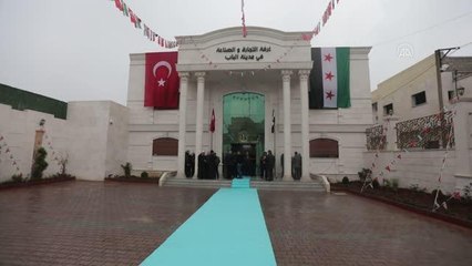 Suriye'nin kuzeyinde Bab Ticaret ve Sanayi Odasının yeni binası hizmete açıldı