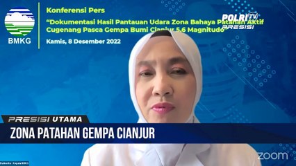Hasil Pantauan Udara Zona Bahaya Patahan Aktif Cugenang Pasca Gempa Cianjur