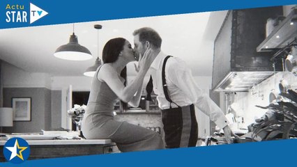 À genou, chien plâtré… la photo surréaliste de la demande en mariage de Harry à Meghan dévoilée sur