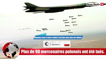 La Russie élimine 90 nouveaux mercenaires polonais cachés à Kharkov.