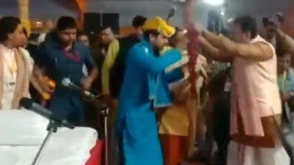 सागर: प्रसिद्ध संत बागेश्वर के महंत के दर्शनों को पहुंचे लाखों श्रदालु,मंत्री ने की आगवानी