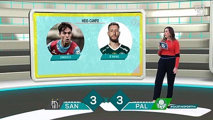 Antes do clássico, Gazeta Esportiva define quem é melhor entre Santos e Palmeiras