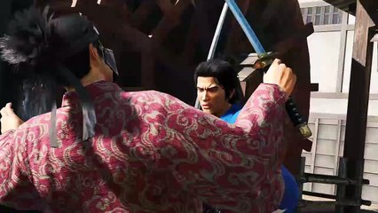 Like a Dragon : Ishin – Le spin-off de Yakuza s’illustre dans le sang