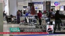 Ilang umuwi sa Pilipinas, nagpabalik-balik sa NAIA dahil sa delayed na pagdating ng kanilang bagahe | SONA