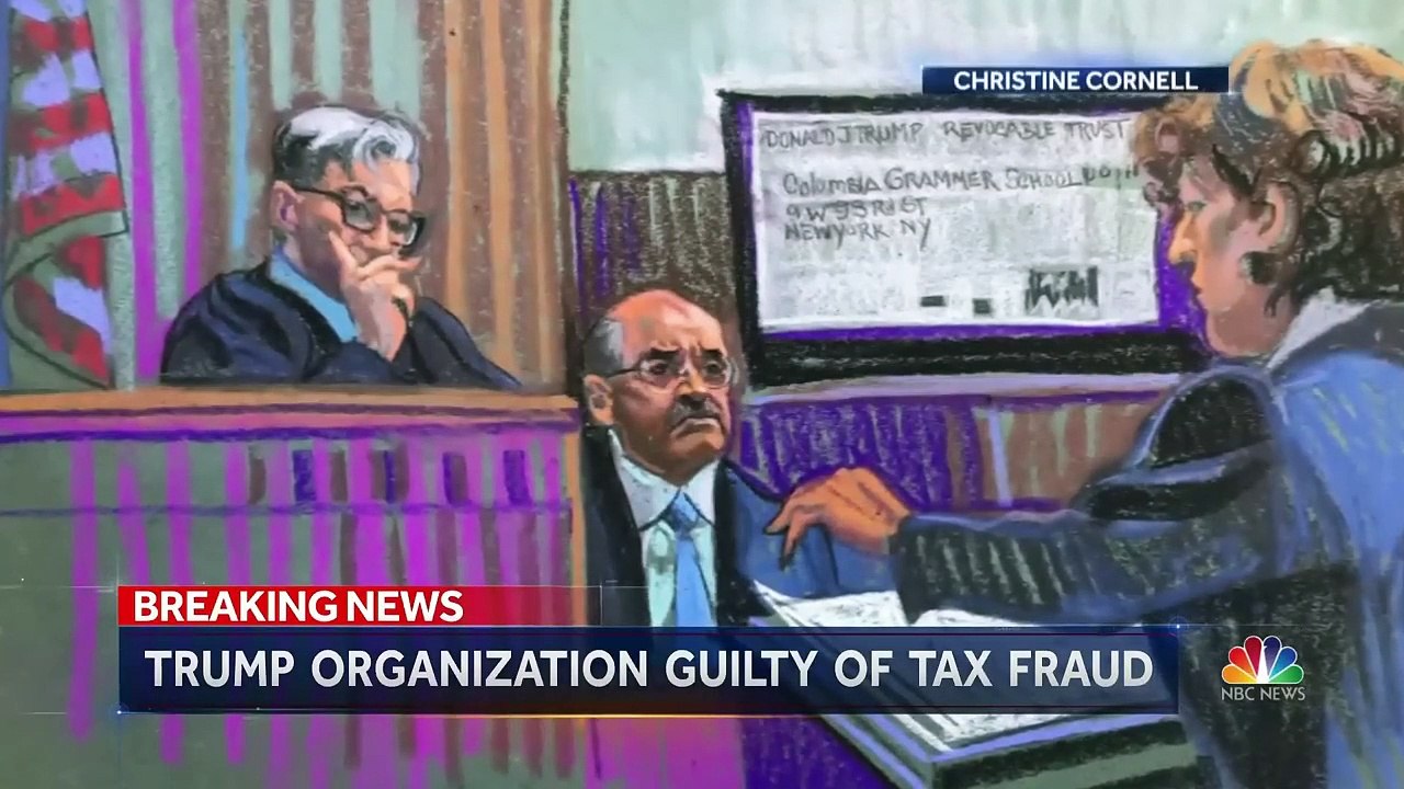 Trump Organization Found Guilty Of Tax Fraud