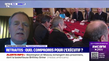 "C'est un entretien qui a été un peu tendu": François Hommeril, président de la CFE-CGC raconte la rencontre avec Élisabeth Borne