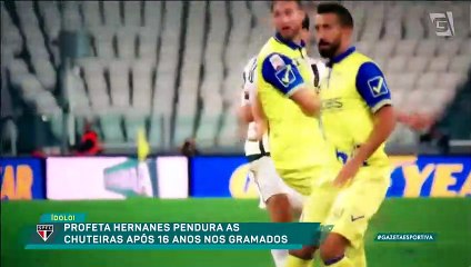 Veja como ídolo Hernanes anunciou o encerramento de sua carreira como jogador