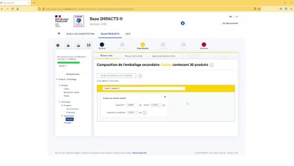 Présentation de l’outil Bilan Produit – fonction recherche