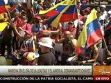 Caraqueños marchan en conmemoración al Día del Amor y Lealtad al Comandante Hugo Chávez