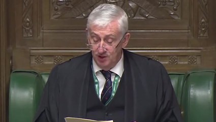 Lindsay Hoyle suspends Commons after coal mine statement ‘breached ministerial code’