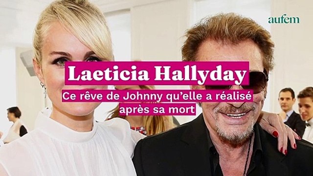 Laeticia Hallyday Ce rêve de Johnny qu’elle a réalisé après sa mort