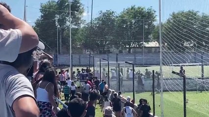 Incidentes en la cancha San Francisco: dos aprehendidas
