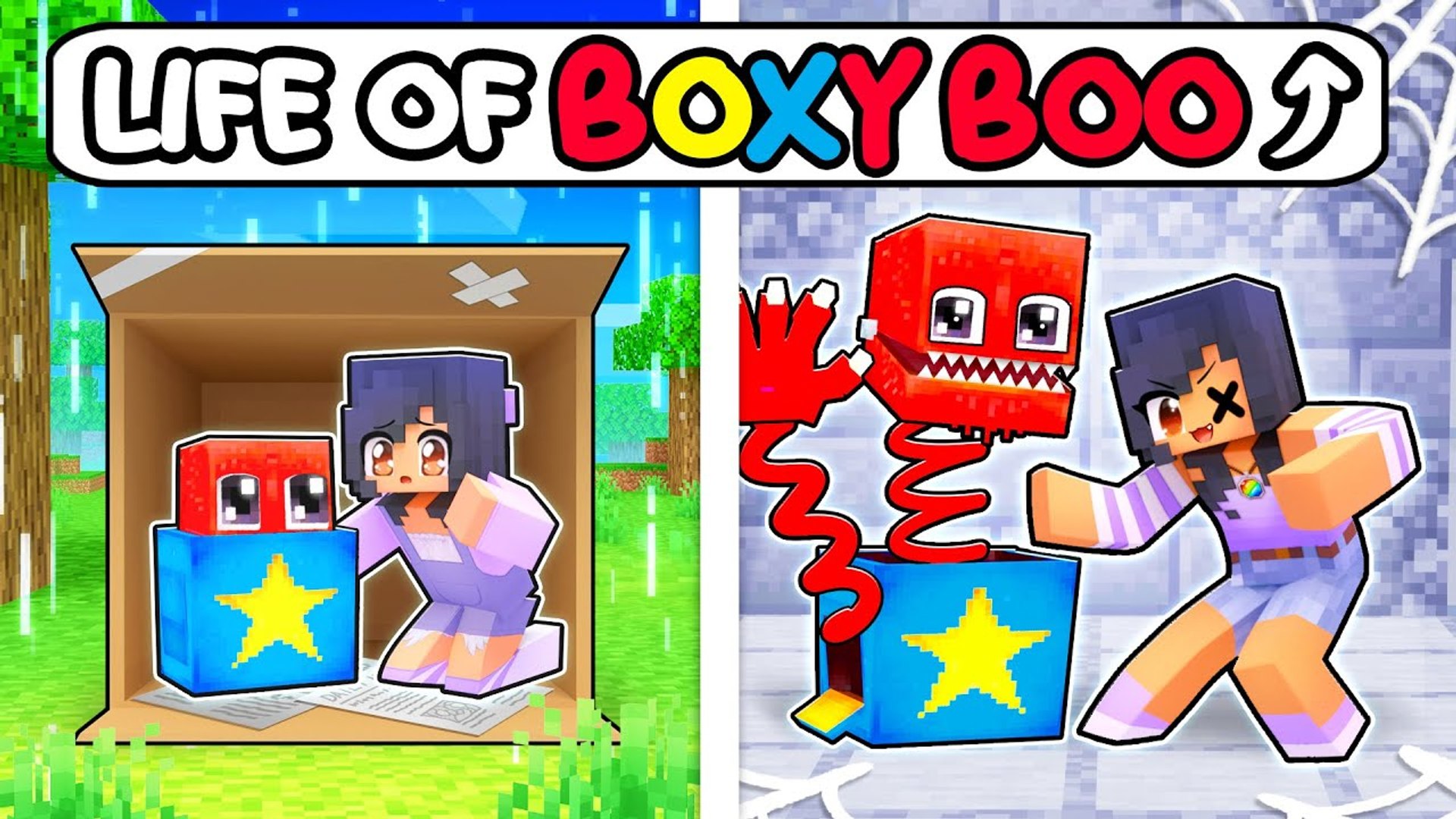 The LIFE of BOXY BOO In Minecraft! - video Dailymotion