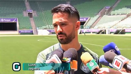 Luan fala sobre disputa leal na zaga do Palmeiras