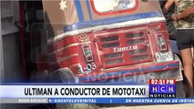 Matan a conductor de mototaxi en #Choloma, Cortés