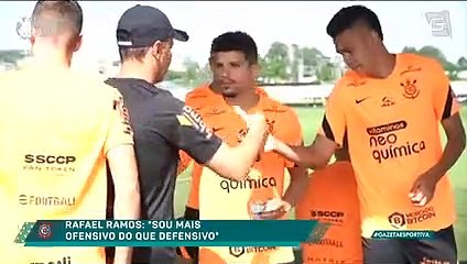 Veja os principais momentos da apresentação  de Rafael Ramos no Corinthians