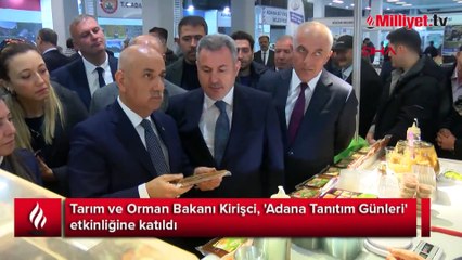 Bakan Kirişci 'Adana Tanıtım Günleri' etkinliğine katıldı
