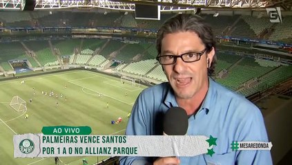 Alexandre Silvestre traz o resumo da vitória do Palmeiras sobre o Santos