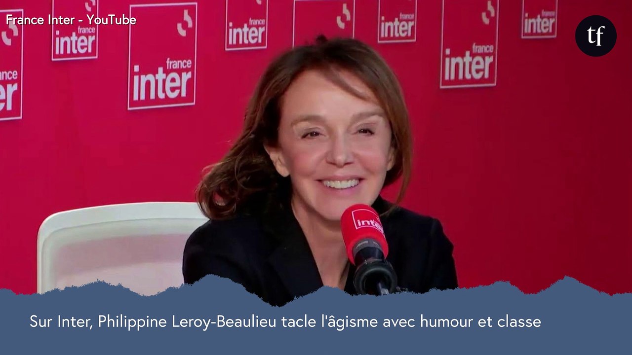 "Nous, les vieilles" : Philippine Leroy-Beaulieu tacle l'âgisme avec humour et classe