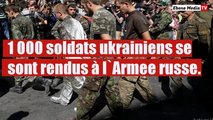 Plus de 1000 marines ukrainiens capturés par l`armée Russe en Ukraine.