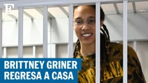 Brittney Griner es liberada de su condena en Rusia