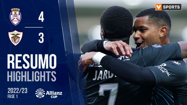 Highlights: CD Feirense 4-3 Santa Clara (Taça da Liga 22/23 - Fase 1 - Jornada 4)