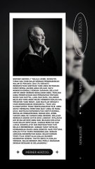 NEWSLETTER // WERNER HERZOG