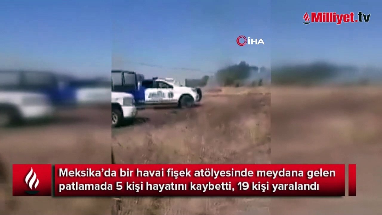 Meksika’da havai fişek atölyesinde patlama: 5 ölü, 19 yaralı