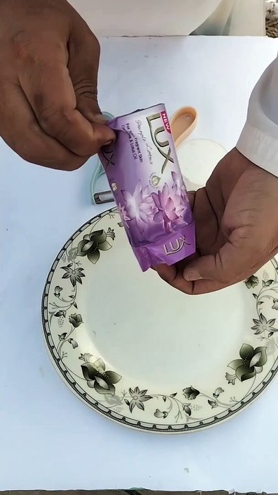 A travel  hack. soap