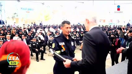 Claudia Sheinbaum reconoce a mujeres policías de la CDMX