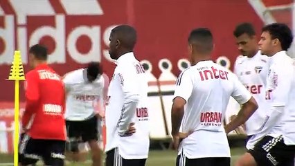 Imagens do treino do São Paulo desta terça-feira