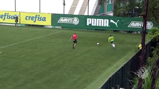 Confira lances do jogo-treino entre Palmeiras e Pouso Alegre-MG