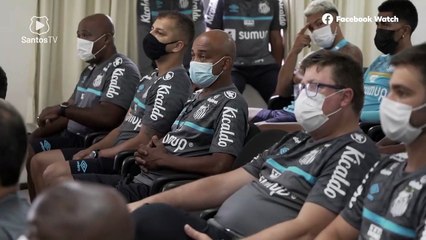 Confira como foi a reapresentação do Santos