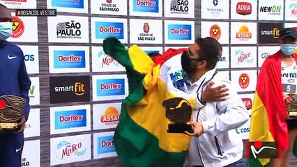 Confira o pódio masculino da São Silvestre