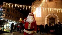 Cesena accende le luci di Natale e piazza del Popolo cambia volto