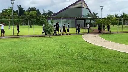 Torcida é liberada no CT do Corinthians para ver treino dos reservas
