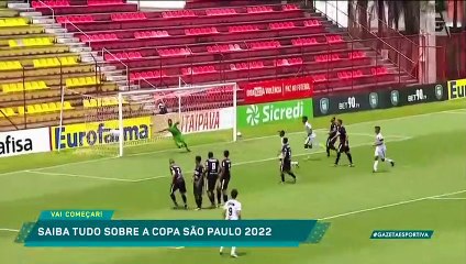 Veja os caminhos de Santos, Corinthians, Palmeiras e São Paulo na Copinha 2022