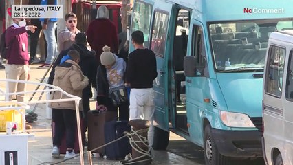 Watch: More than 145 migrants rescued at sea and arrive in Lampedusa