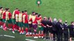 شاهد كيف تفاعل لقجع و موتسيبي مع ضربات الحزاء و فوز المغرب على إسبانيا