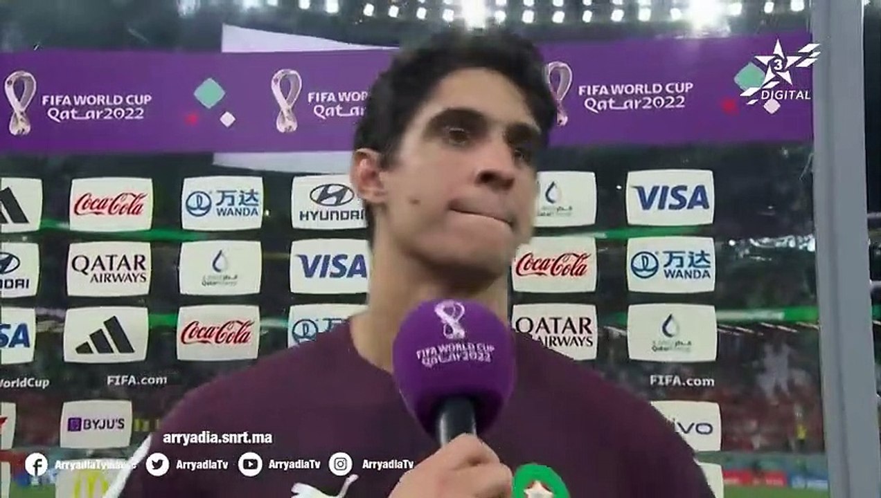 ️- بطل مباراة المغرب - اسبانيا #ياسين_بونو حارس مرمى المنتخب الوطني المغربي