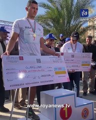 بالـ"عكاكيز" .. مبتورو الأقدام في غزة يشاركون في ماراثون للجري