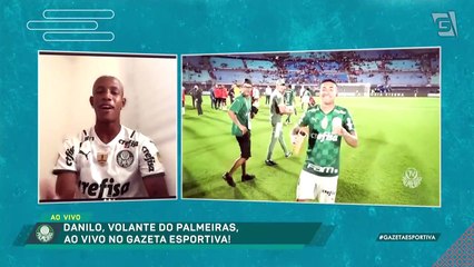 Danilo fala sobre emoção da conquista da Libertadores