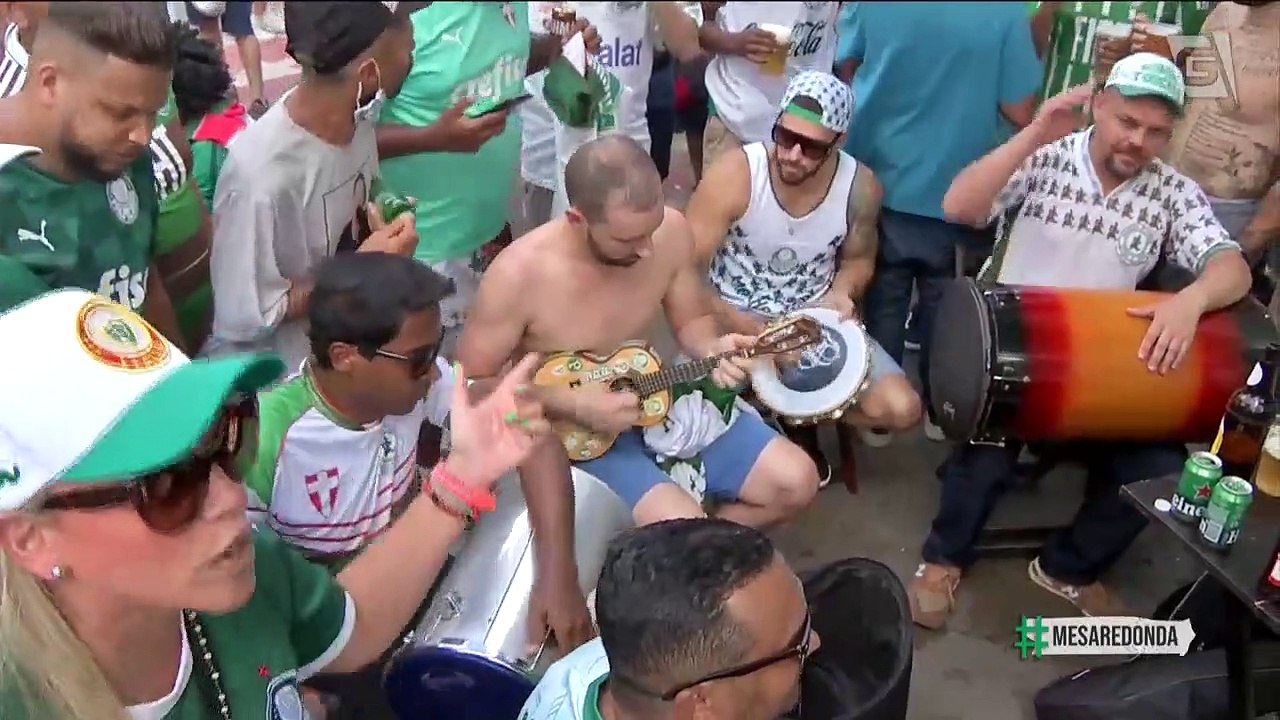 Palmeirenses vibram com conquista do tri da Libertadores