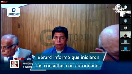 Pedro Castillo solicita formalmente asilo a México