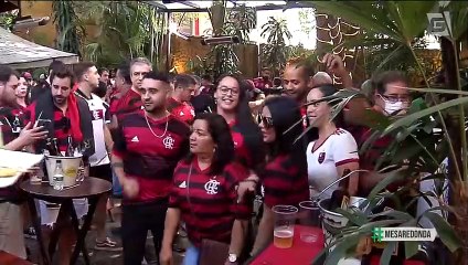 Veja a reação da torcida do Flamengo na final
