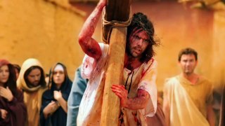 Juan apóstol el más amado / escena de la crucifixión de Jesús