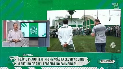 Flávio Prado fala sobre futuro do técnico Abel Ferreira