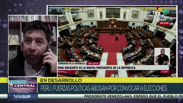 Sectores sociales en ciudades peruanas se movilizan ante cambios políticos en el país