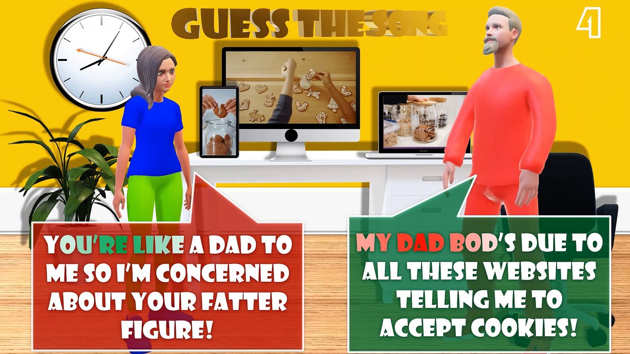 Funny GEORGE MICHAEL Joke Challenge. Guess the song from the humorous animation!